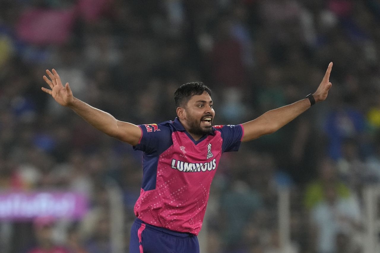 Avesh Khan's three wickets helped in restricting RCB to 172, Rajasthan Royals vs Royal Challengers Bengaluru, IPL 2024, Eliminator, Ahmedabad, May 22, 2024 