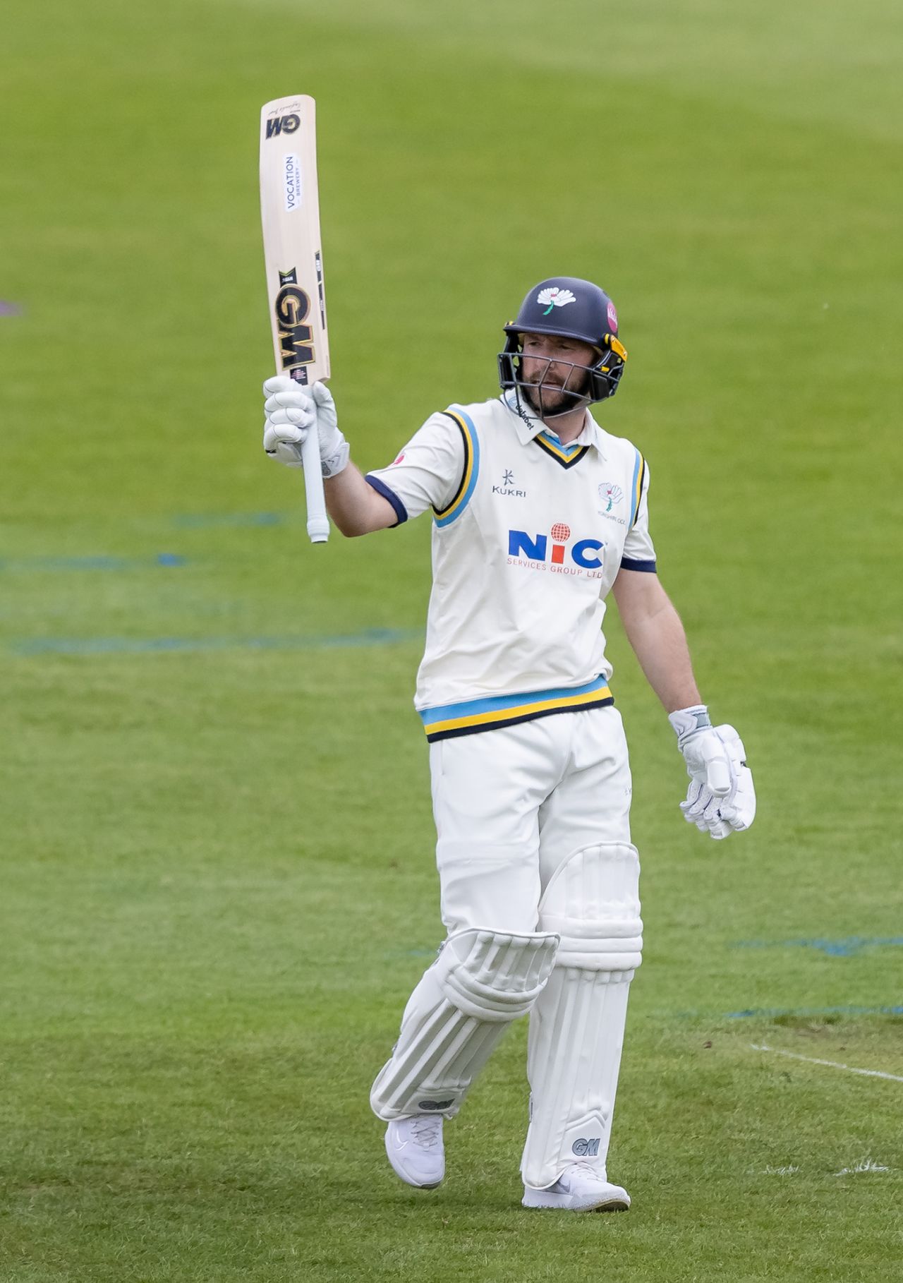 Adam Lyth notched fifty on the first morning, Northamptonshire vs Yorkshire, County Championship, Division Two, Wantage Road, May 24, 2024