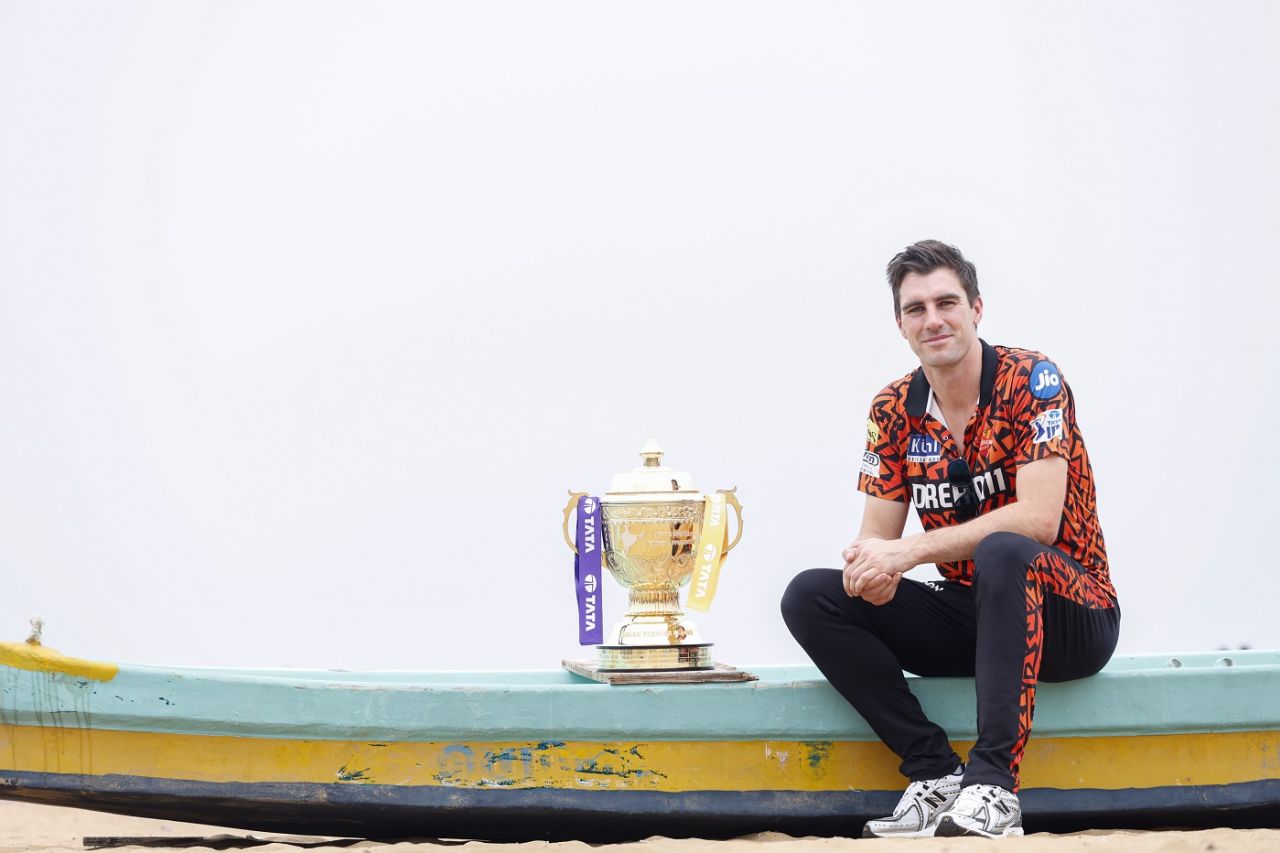Can Pat Cummins add another trophy to his already glittering cabinet? IPL 2024, Chennai, May 25, 2024