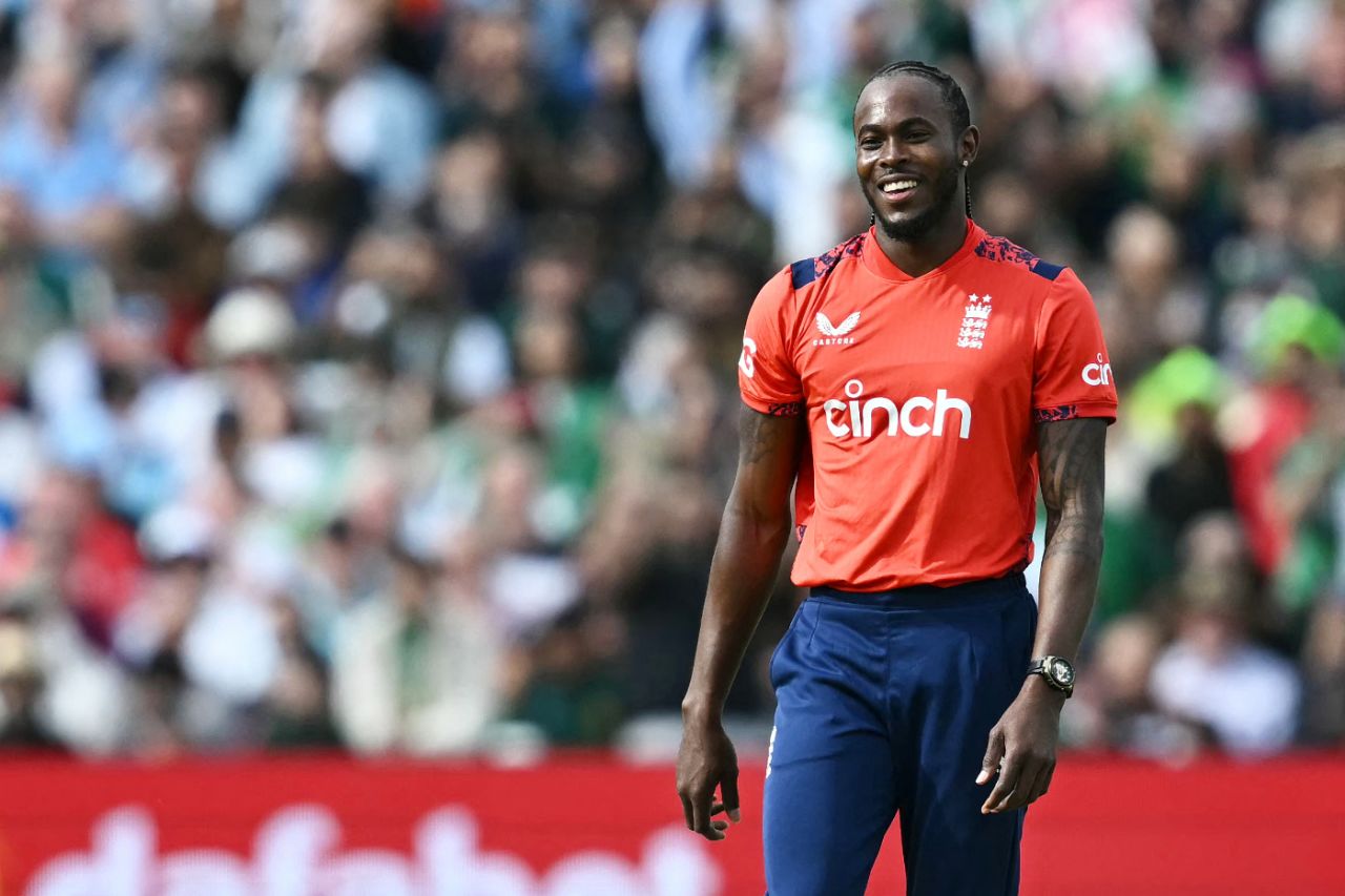 Jofra Archer struck in the second over of his England comeback, England vs Pakistan, 2nd T20I, Edgbaston, May 25, 2024