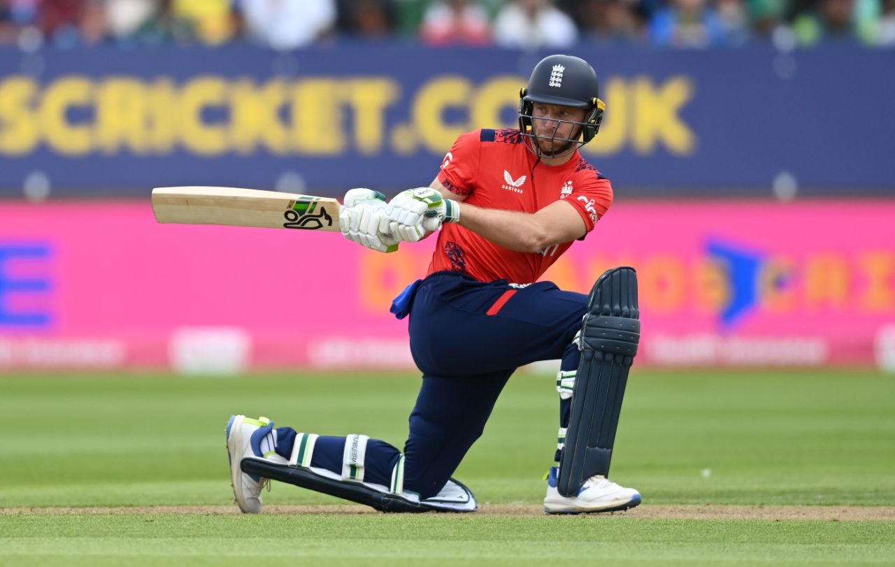 Jos Buttler top-scored with 84 off 51 balls, England vs Pakistan, 2nd T20I, Edgbaston, May 25, 2024