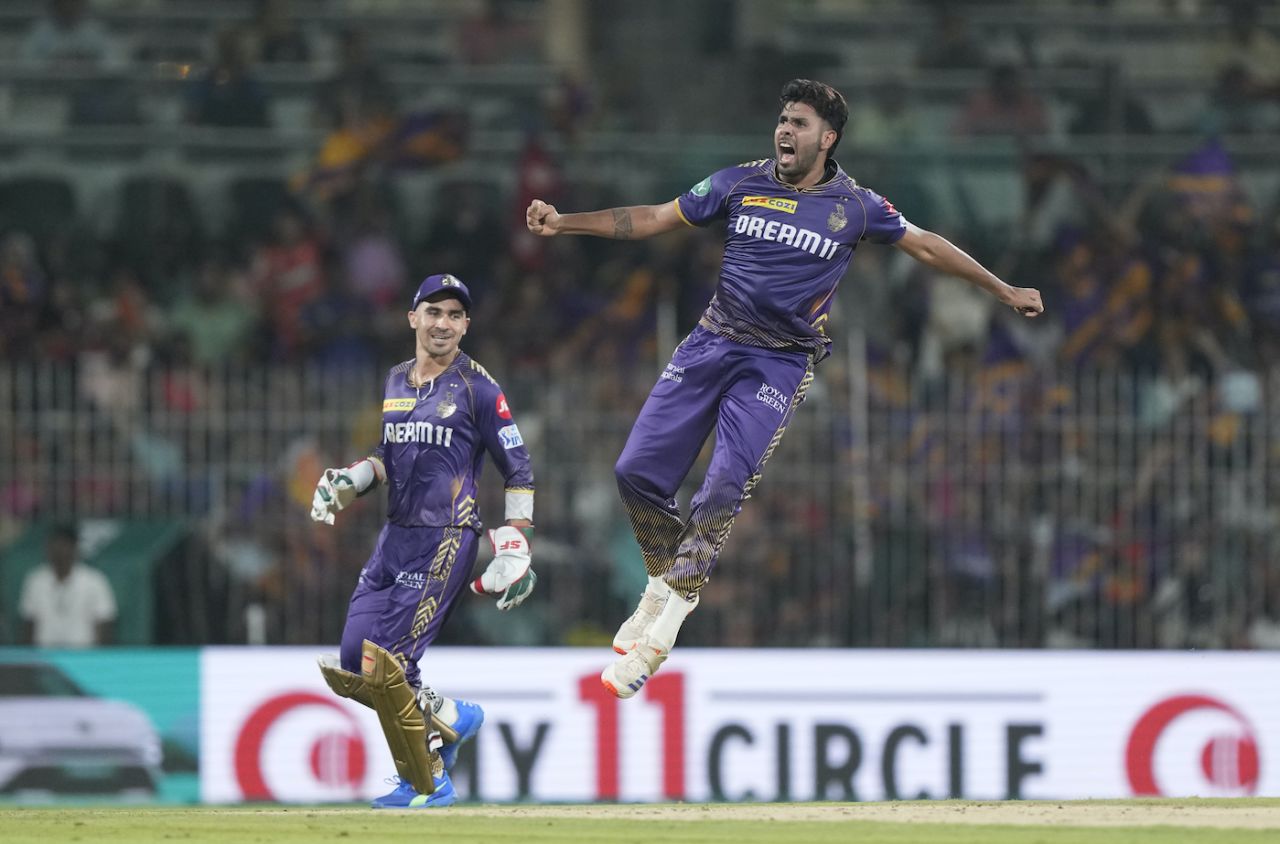 Harshit Rana was flying high with success in the final, Kolkata Knight Riders vs Sunrisers Hyderabad, IPL 2024 final, Chennai, May 26, 2024