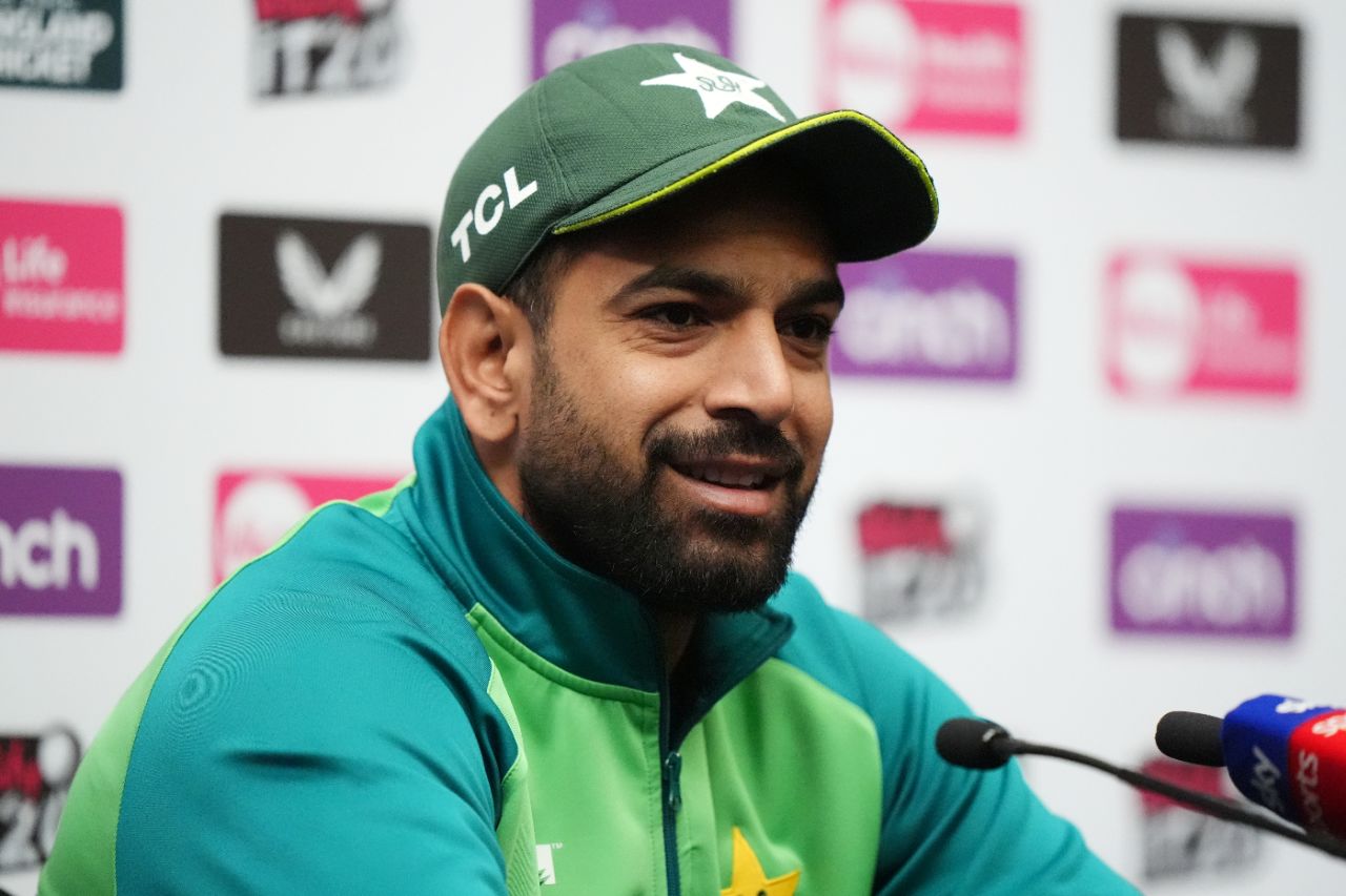Haris Rauf talks to the media ahead of the third T20I against England, England vs Pakistan, 3rd T20I, Cardiff, May 27, 2024