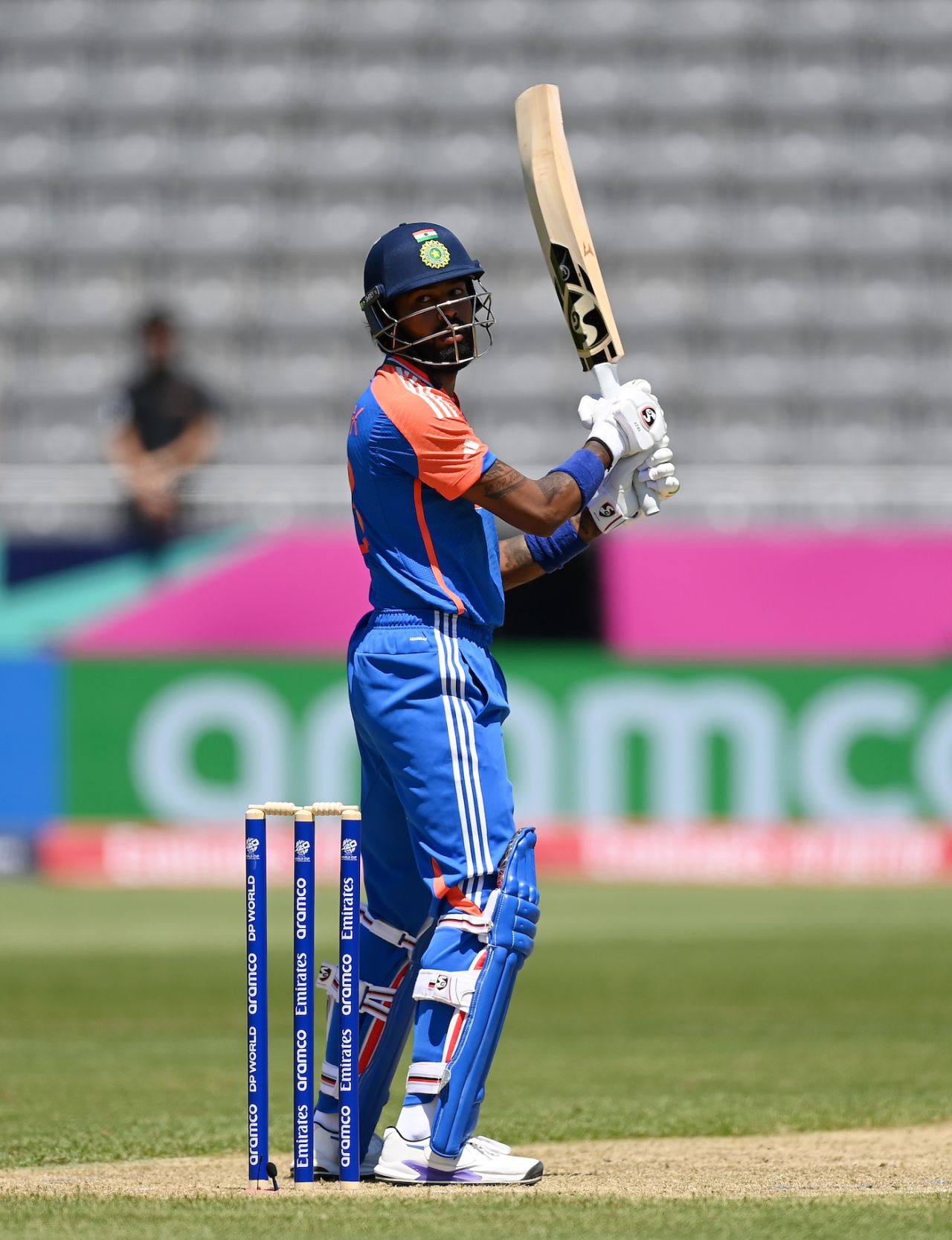 Hardik Pandya blitzed 40 off 23 balls, Bangladesh vs India, warm-up game, T20 World Cup, New York, June 1, 2024