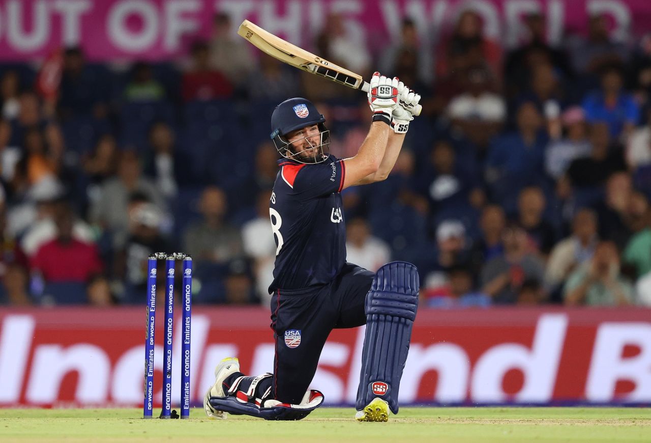 Andries Gous goes big, USA vs Canada, T20 World Cup 2024, Group A, Dallas, June 1, 2024