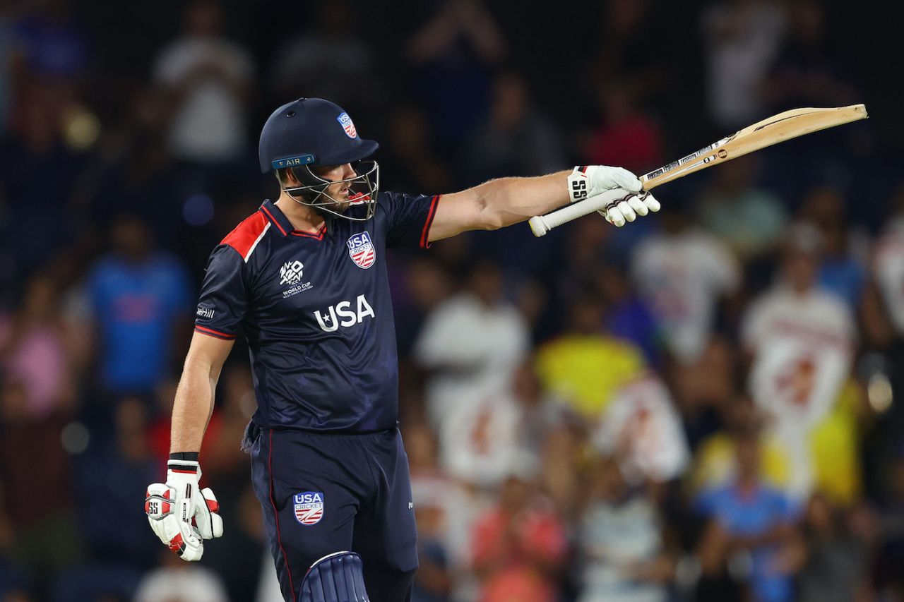 Andries Gous brought up fifty in 39 balls