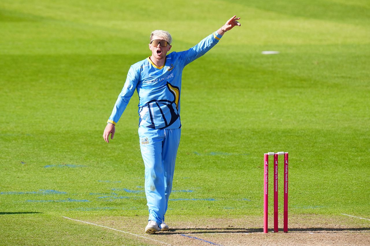 Dom Bess took early wickets, Vitality Blast, Northamptonshire vs Yorkshire, Northampton, June 2, 2024