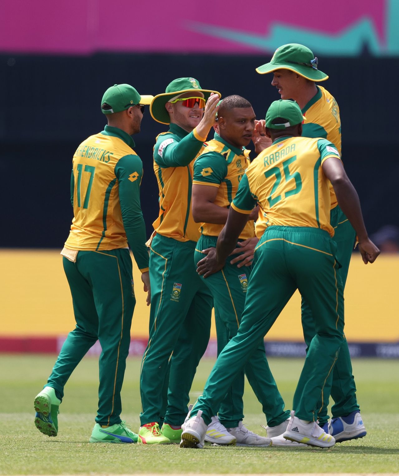 Ottneil Baartman struck with his first ball, Sri Lanka vs South Africa, T20 World Cup 2024, New York, June 3, 2024