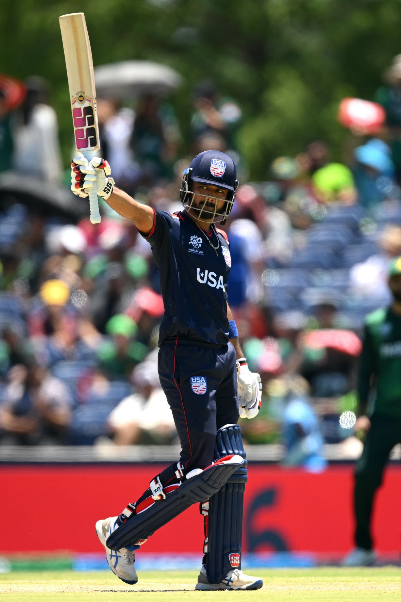 Monank Patel made a match-winning 50 off 38 balls, T20 World Cup 2024, USA vs Pakistan, Dallas, June 6 2024