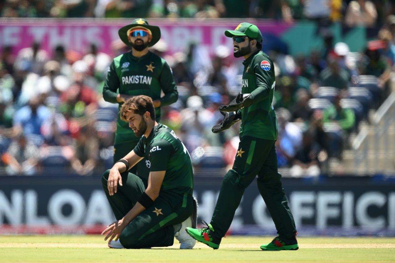 Shaheen Afridi, Mohammad Rizwan and Shadab Khan were part of the drama in Dallas, T20 World Cup 2024, USA vs Pakistan, Dallas, June 6 2024