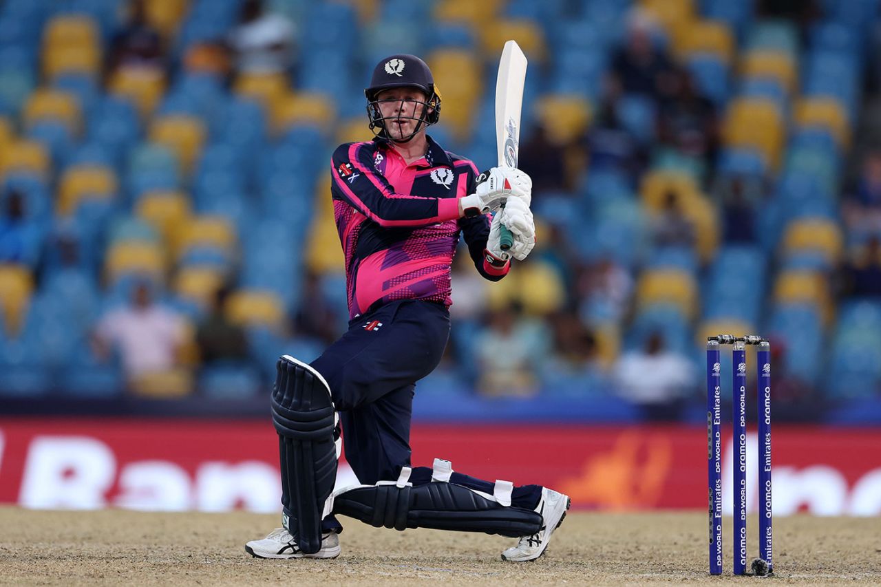 Michael Leask played a vital hand, Namibia vs Scotland, T20 World Cup, Barbados, June 6, 2024