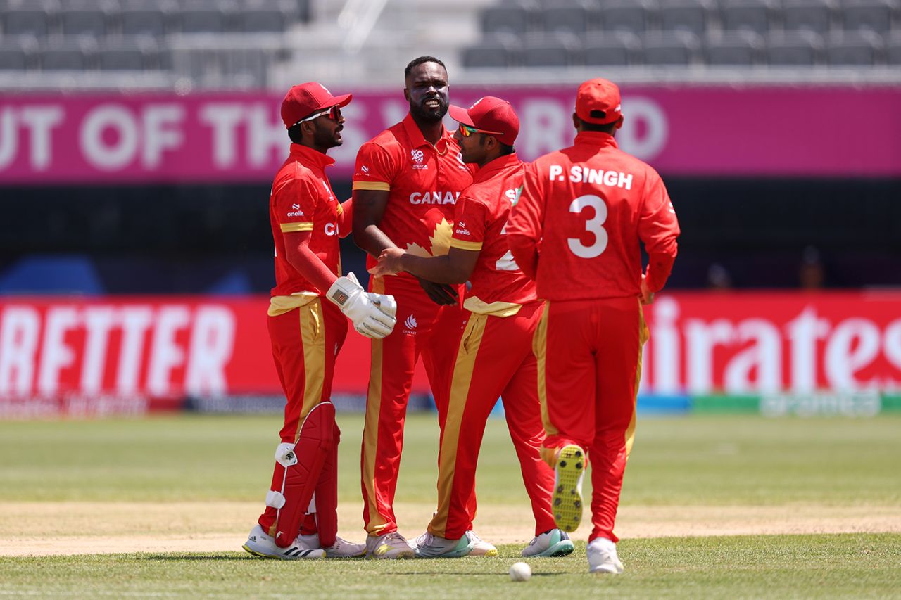 Jeremy Gordon picked up impressive figures of 2 for 16, Canada vs Ireland, T20 World Cup 2024, New York, June 7, 2024
