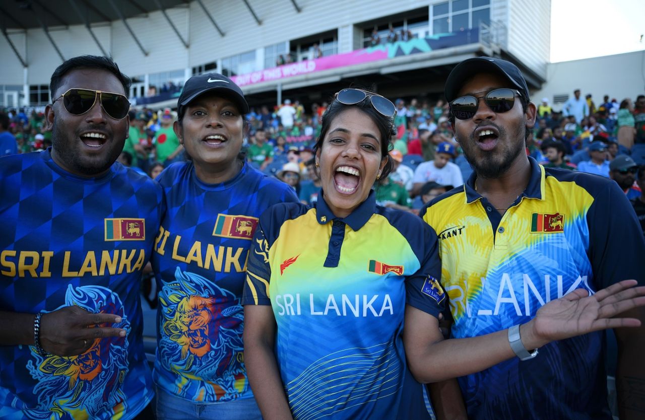 Support for Sri Lanka was strong in Dallas, Bangladesh vs Sri Lanka, T20 World Cup, Dallas, June 7, 2024