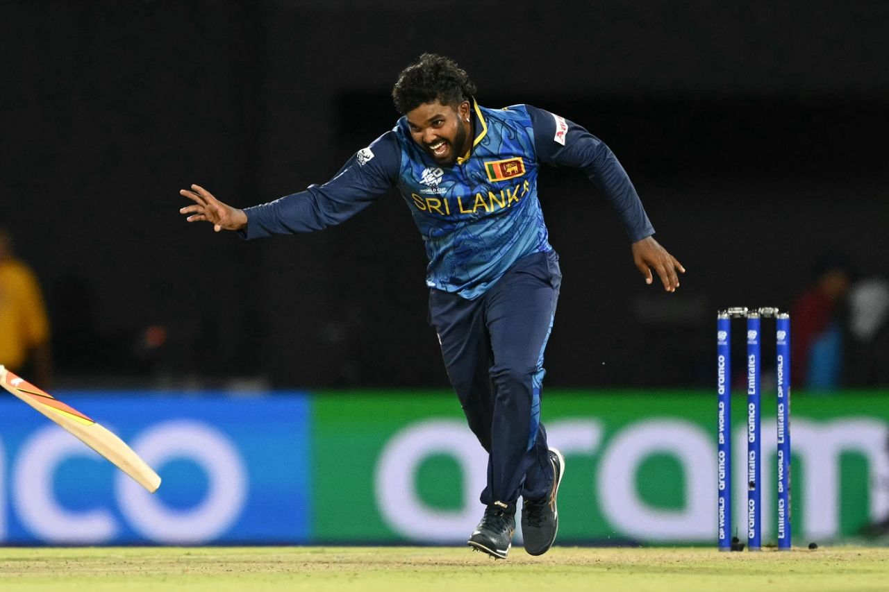Wanindu Hasaranga's dismissals made Bangladesh nervous, Bangladesh vs Sri Lanka, T20 World Cup, Dallas, June 7, 2024