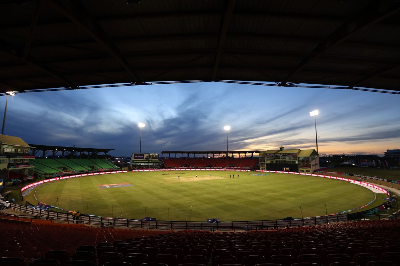 A view of the Providence Stadium in Georgetown, West Indies vs Uganda, Men's T20 World Cup 2024, Guyana, June 8, 2024