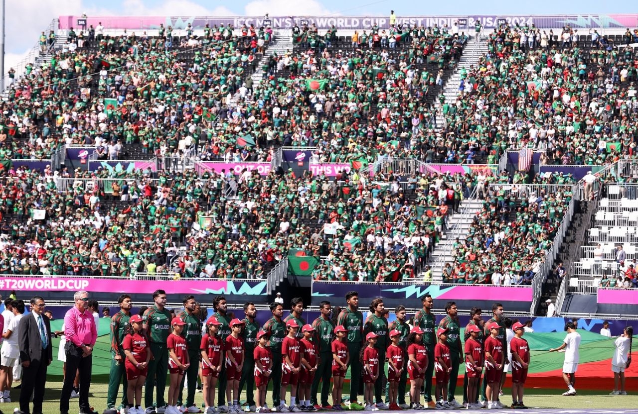 Bangladesh fans turned out in large numbers in New York, Bangladesh vs South Africa, T20 World Cup 2024, New York, June 10, 2024