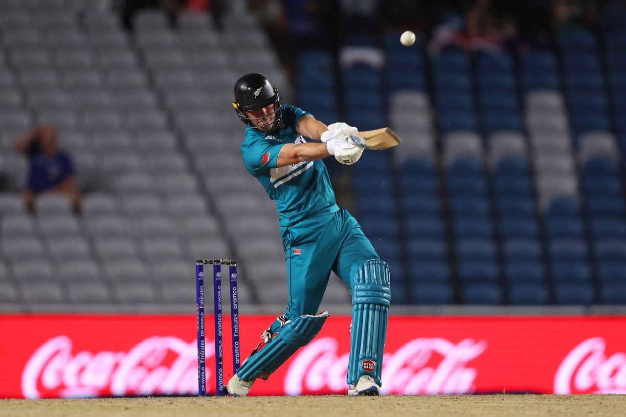 Finn Allen goes on the attack, New Zealand vs Uganda, Men's T20 World Cup, Tarouba, June 14, 2024