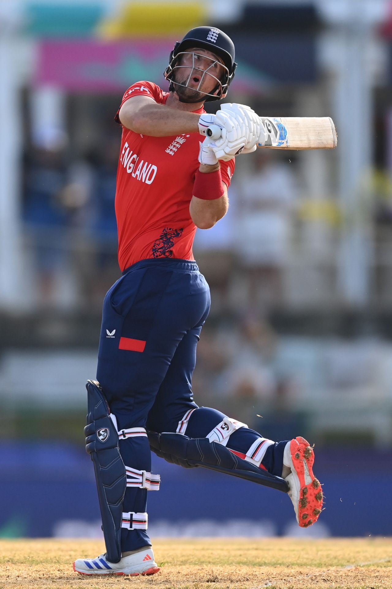 Liam Livingstone hit two sixes in his four-ball innings, England vs Namibia, T20 World Cup 2024, North Sound, June 15, 2024