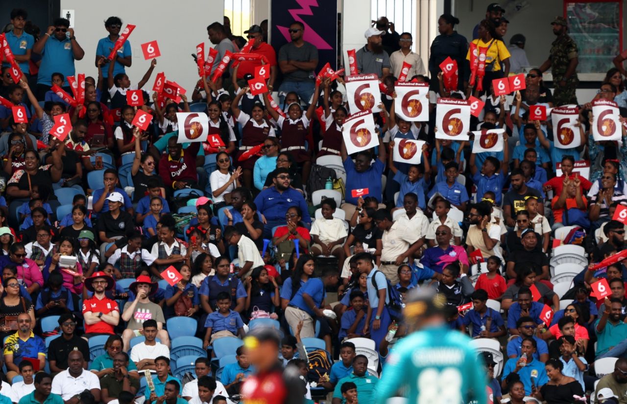 Fans in Tarouba have a gala time, New Zealand vs PNG, Tarouba,T20 World Cup 2024, June 17, 2024