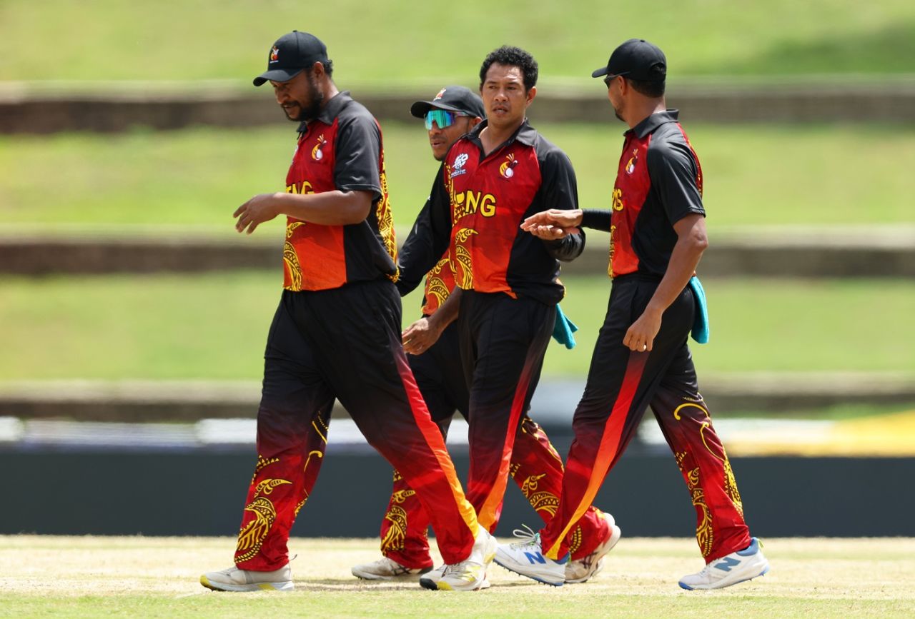 Kabua Morea struck twice in his first three overs, New Zealand vs PNG, Tarouba,T20 World Cup 2024, June 17, 2024