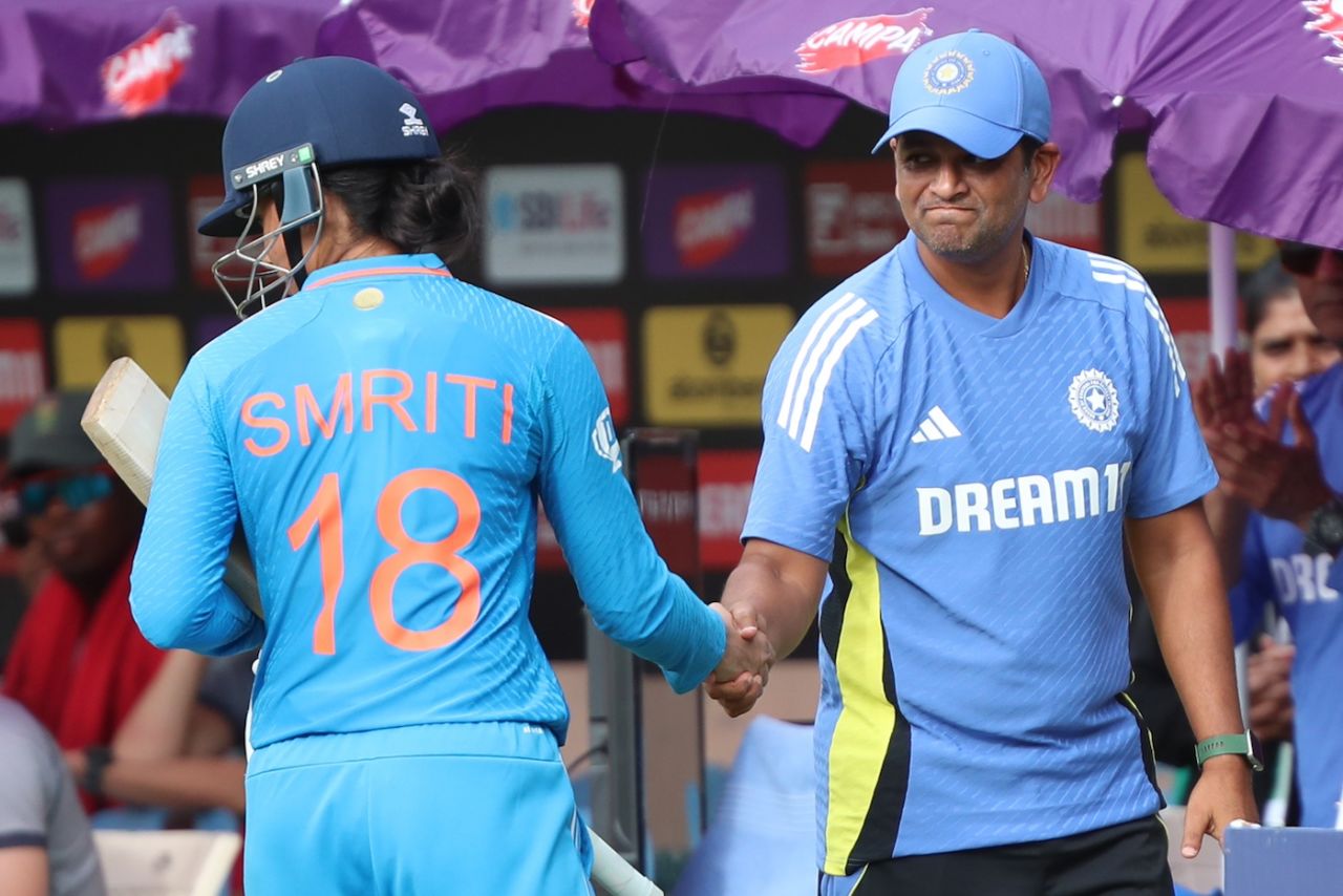 Amol Muzumdar welcomes Smriti Mandhana back, India vs South Africa, 2nd women's ODI, Bengaluru, June 19, 2024