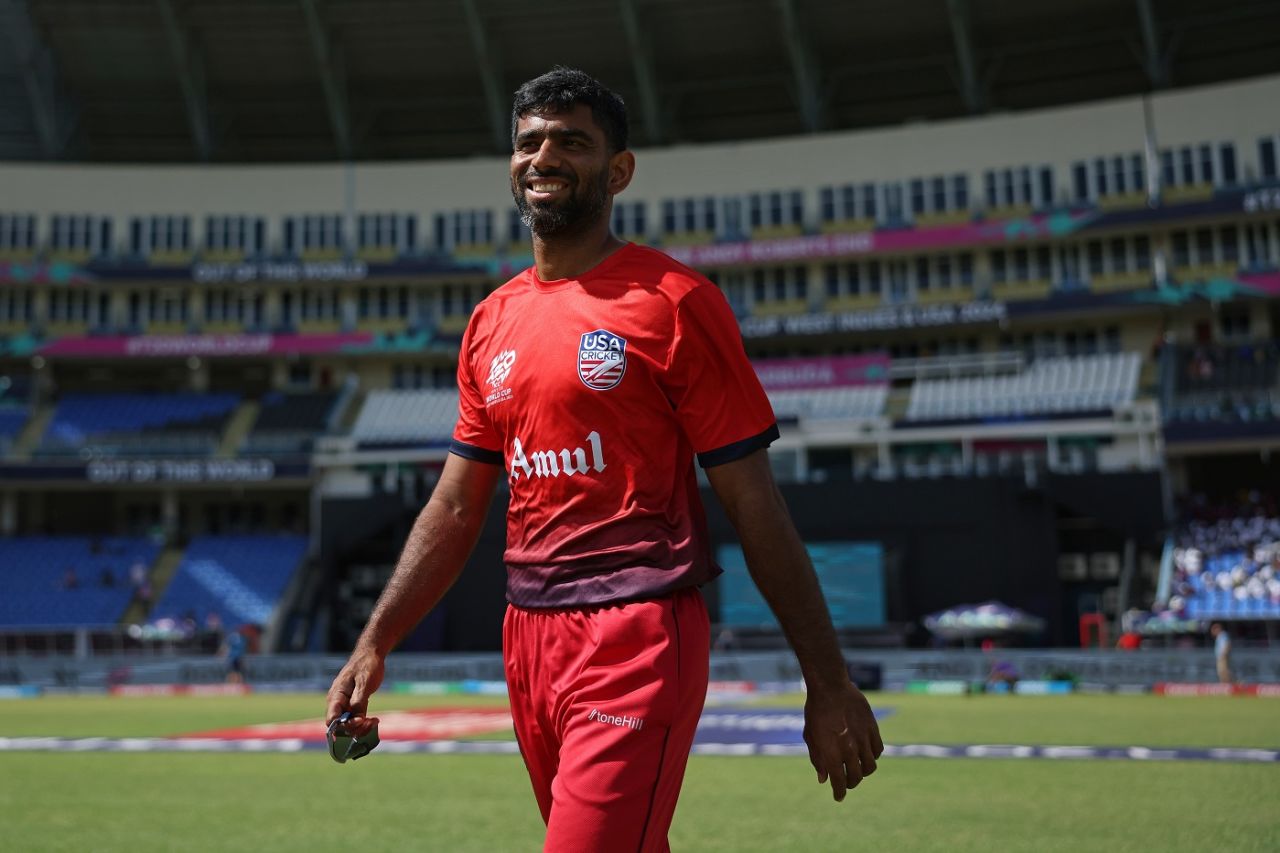 Saurabh Netravalkar will want to put in another bowling masterclass against South Africa, USA vs South Africa, T20 World Cup 2024, North Sound, June 19, 2024