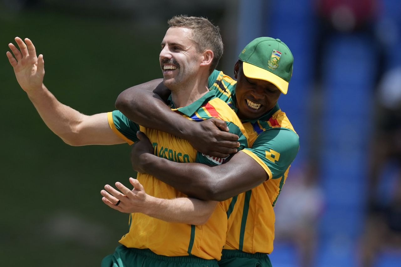 Anrich Nortje and Kagiso Rabada were among the wickets, USA vs South Africa, T20 World Cup 2024, North Sound, June 19, 2024