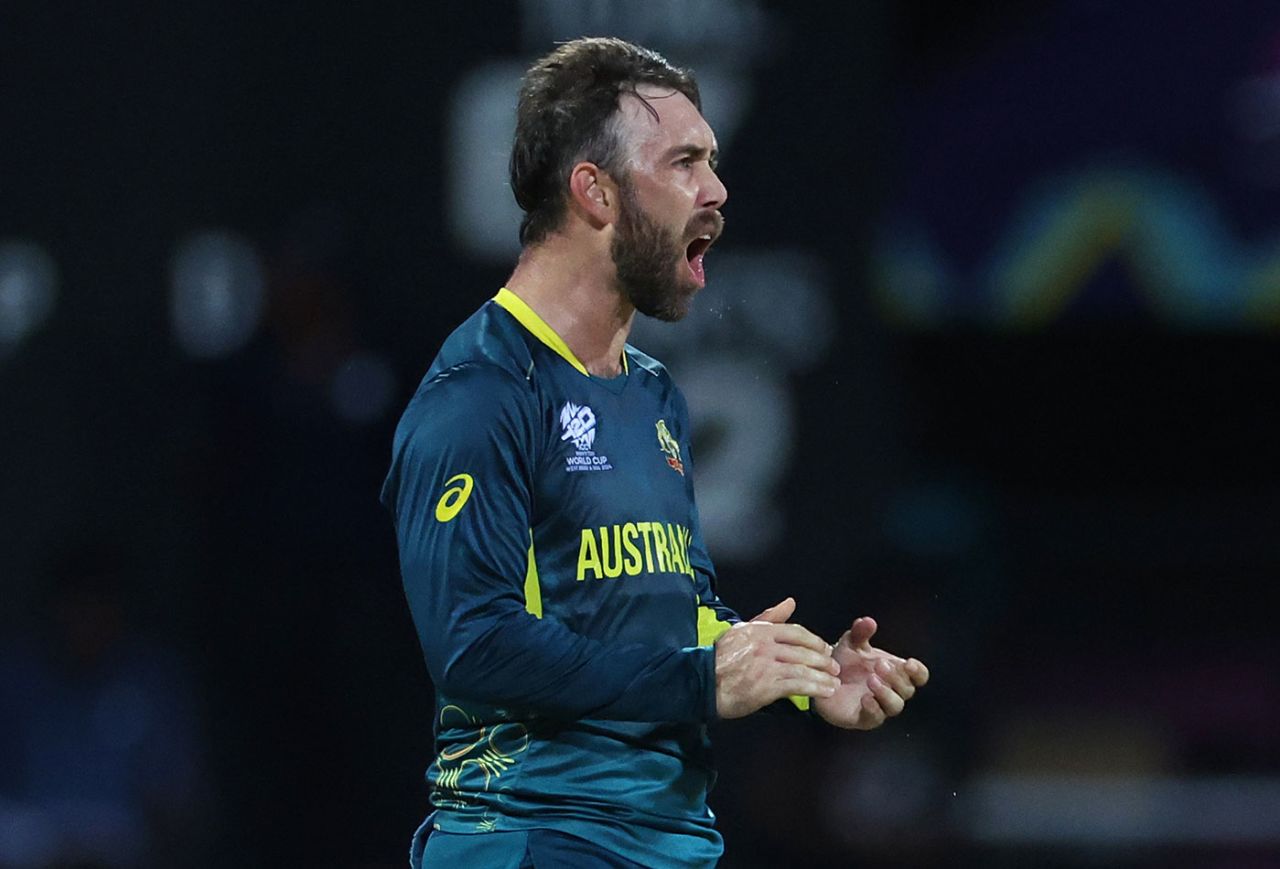 Glenn Maxwell was delighted to get among the wickets, Australia vs Bangladesh, T20 World Cup 2024 Super Eight, Group 1, North Sound, June 20, 2024
