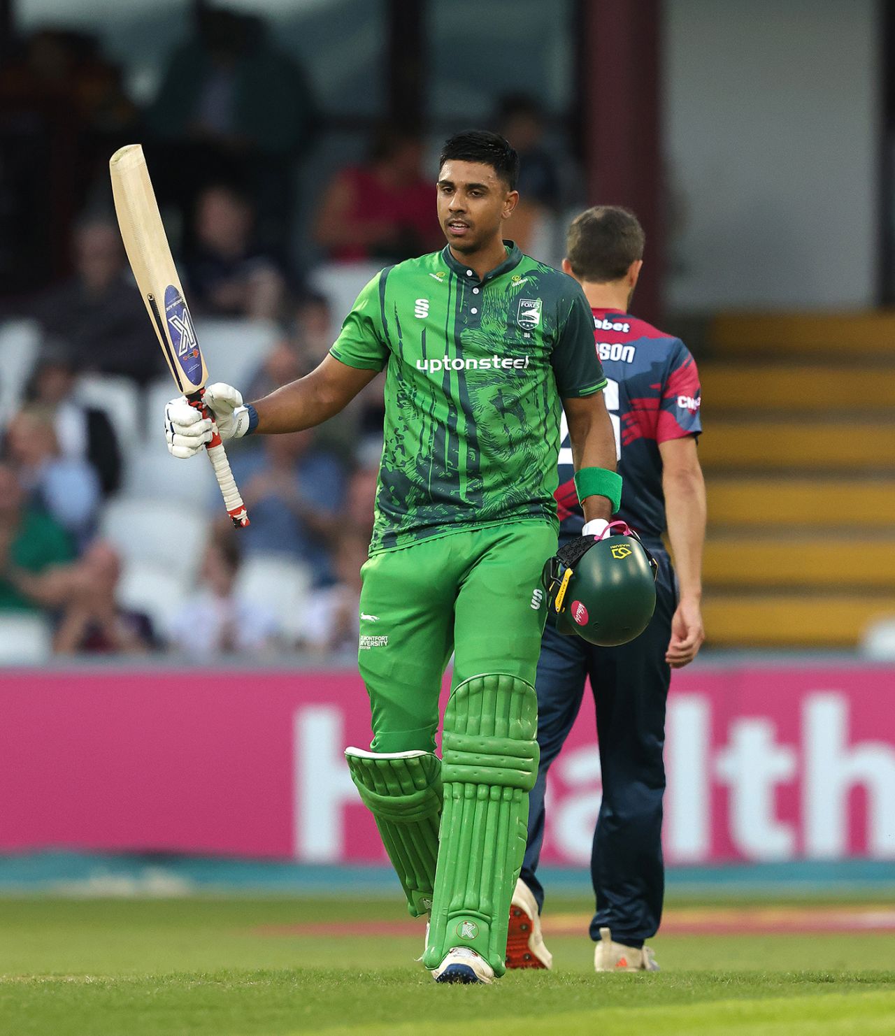 Rishi Patel made his second T20 hundred, Northamptonshire vs Leicestershire, Vitality Blast, Wantage Road, June 21, 2024