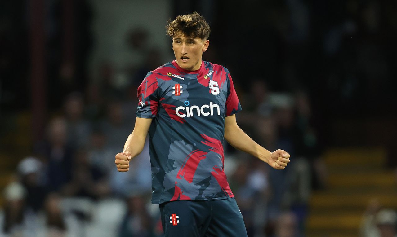 Raphael Weatherall claimed a four-wicket haul, Northamptonshire vs Leicestershire, Vitality Blast, Wantage Road, June 21, 2024