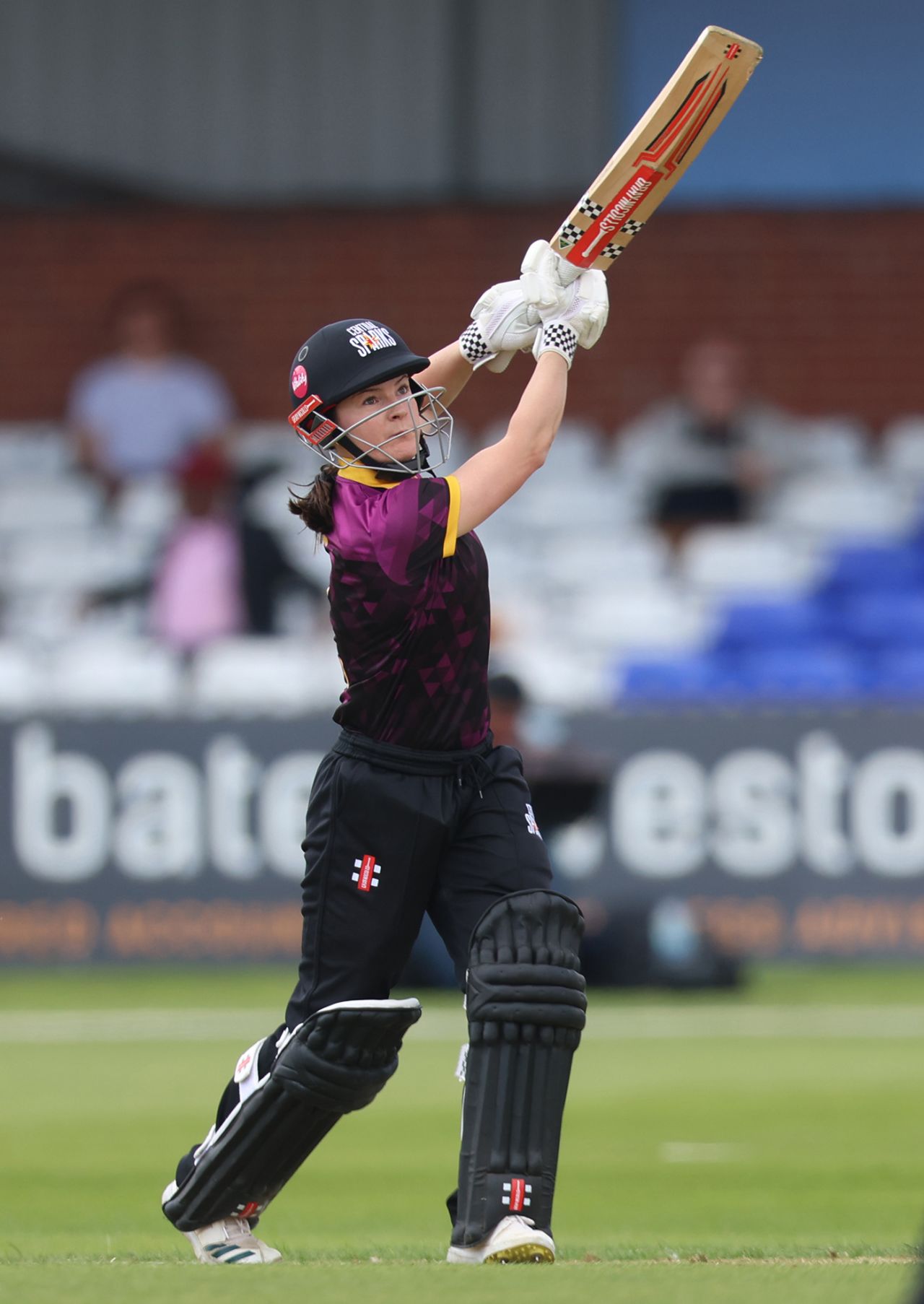 Courtney Webb kept Sparks afloat with an unbeaten 45, Central Sparks vs The Blaze, Charlotte Edwards Cup, 1st semi-final, Derby, June 22, 2024