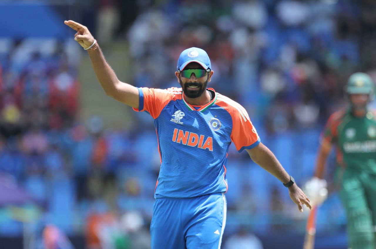 Jasprit Bumrah was accurate and effective just like always, Bangladesh vs India, Super Eight, T20 World Cup, Antigua, June 22, 2024