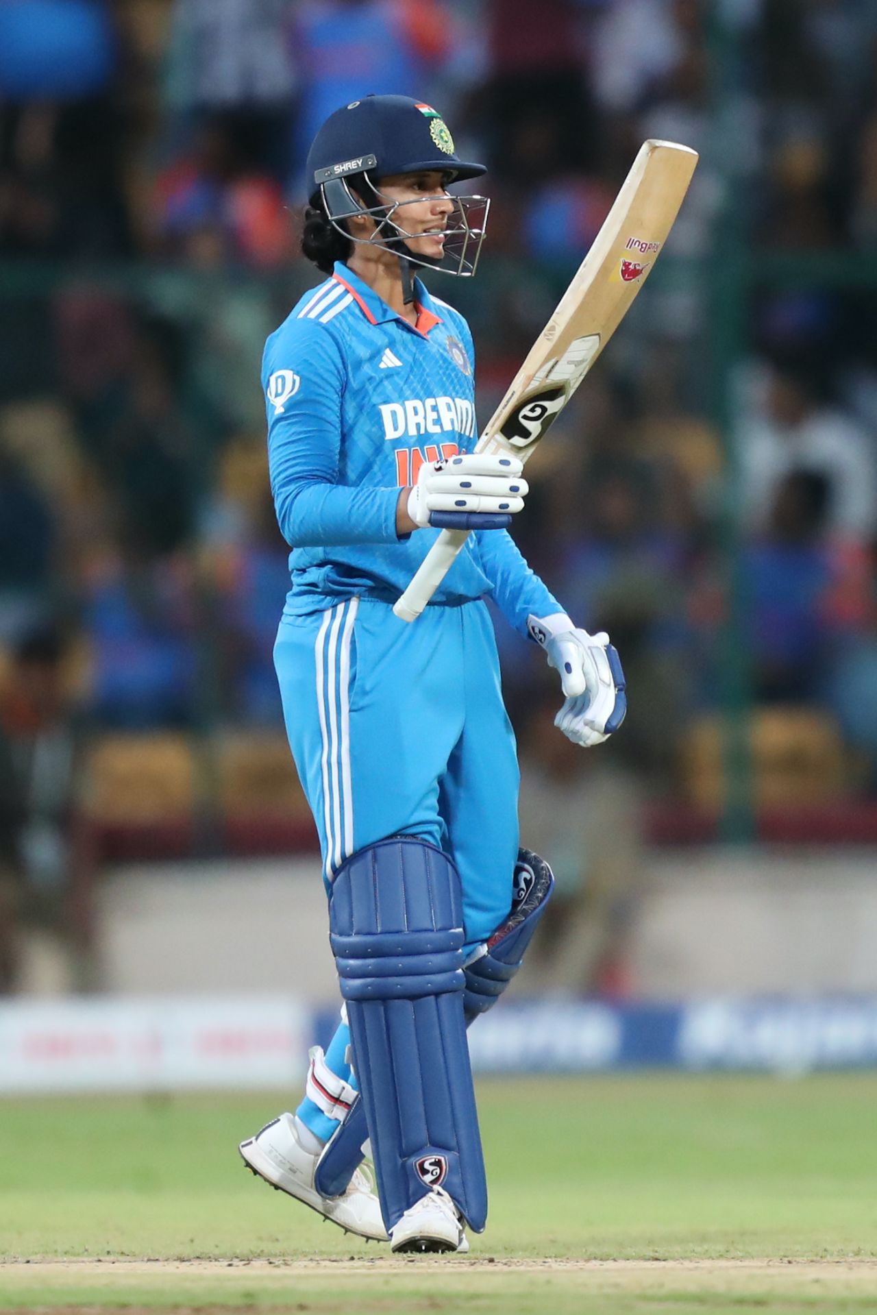 Smriti Mandhana went past fifty in all three matches in the series, India Women vs South Africa Women, 3rd ODI, Bengaluru, June 23, 2024