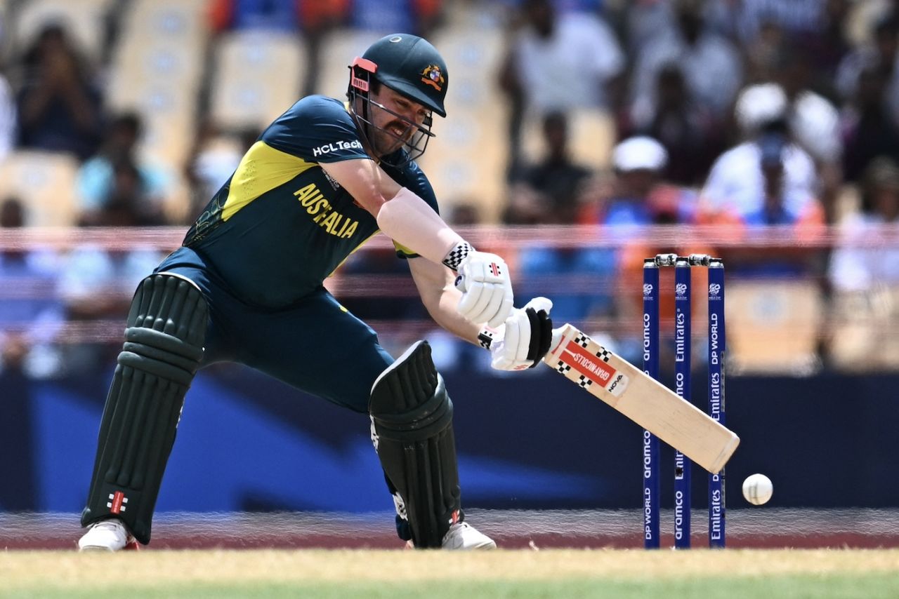 Travis Head will have a go at everything, even if it's out of reach, Australia vs India, T20 World Cup Super Eight, Gros Islet, June 24, 2024