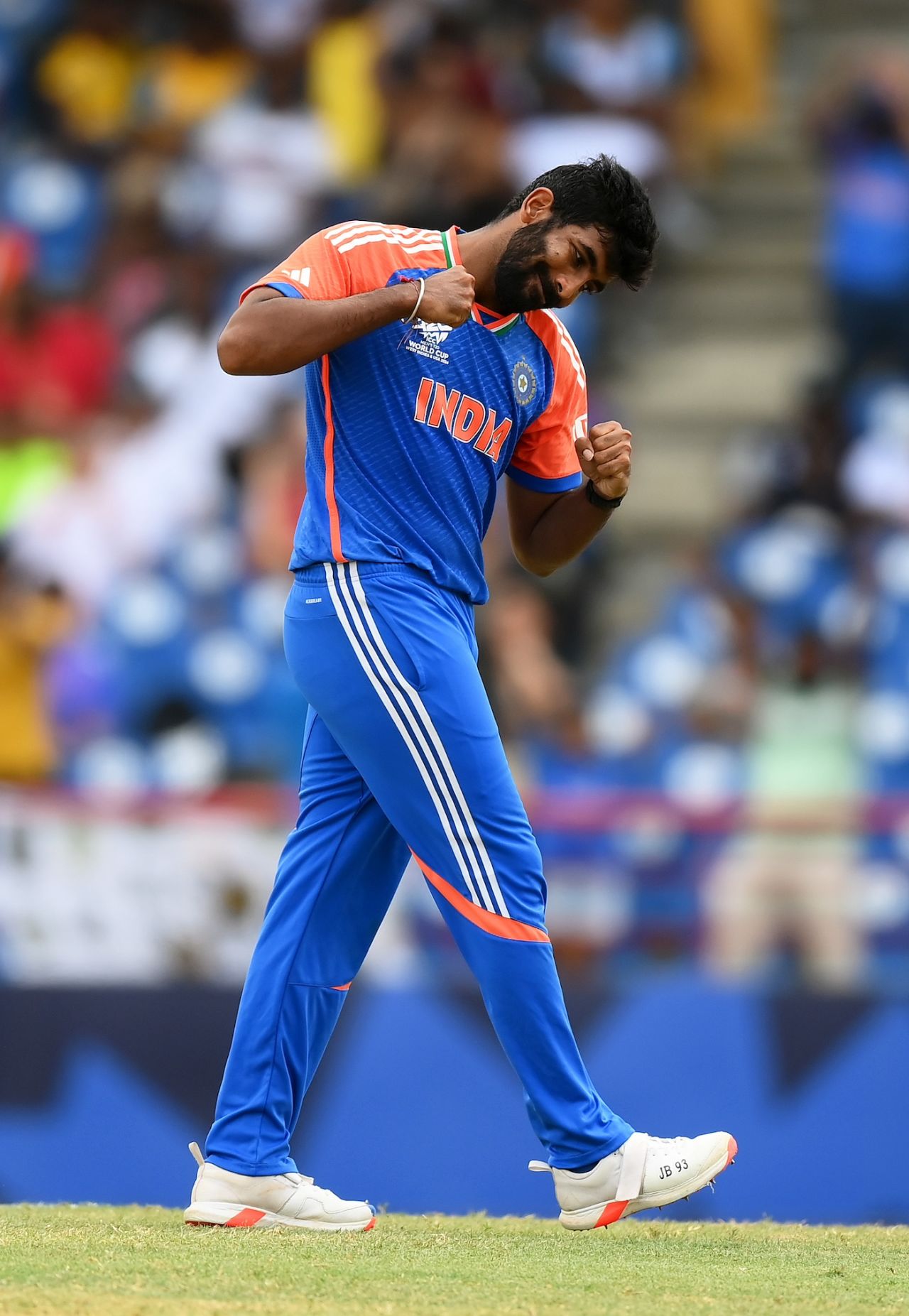Jasprit Bumrah - on the job when the big wicket needed taking, Australia vs India, T20 World Cup Super Eight, Gros Islet, June 24, 2024