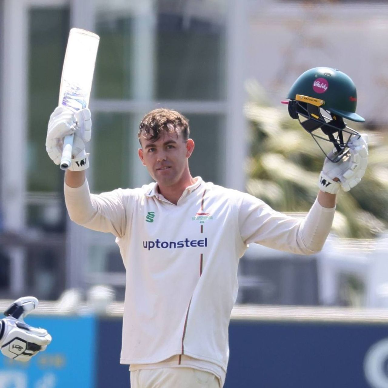 Louis Kimber brought up a speedy century, Sussex vs Leicestershire, County Championship, Day 4, Hove, June 26, 2024