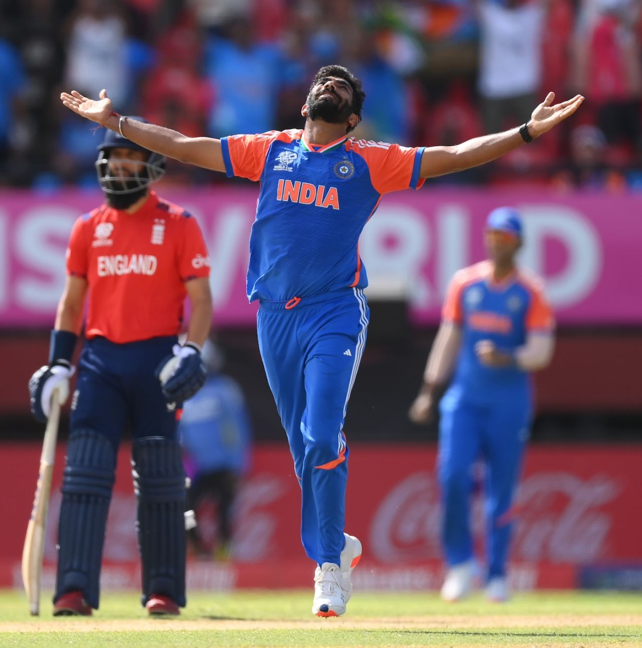 Jasprit Bumrah's slower delivery sent Phil Salt back, England vs India, T20 World Cup semi-final, Providence, Guyana, June 27, 2024