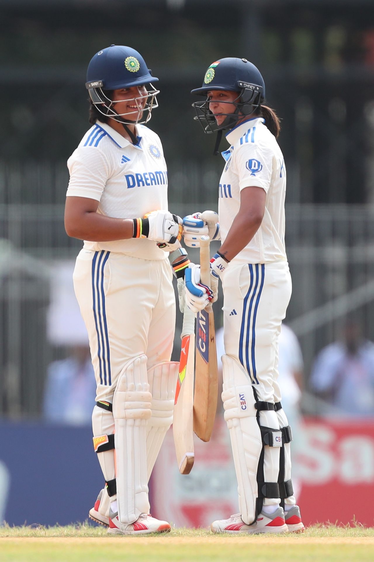 Richa Ghosh and Harmanpreet Kaur added 143 runs for the fifth wicket, India vs South Africa, Only women's Test, 2nd day, Chennai, June 29, 2024