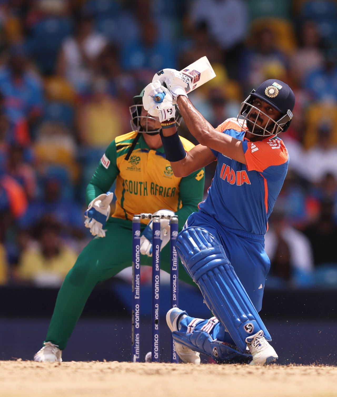 Axar Patel gave the India innings some impetus, India vs South Africa, T20 World Cup final, Bridgetown, Barbados, June 29, 2024