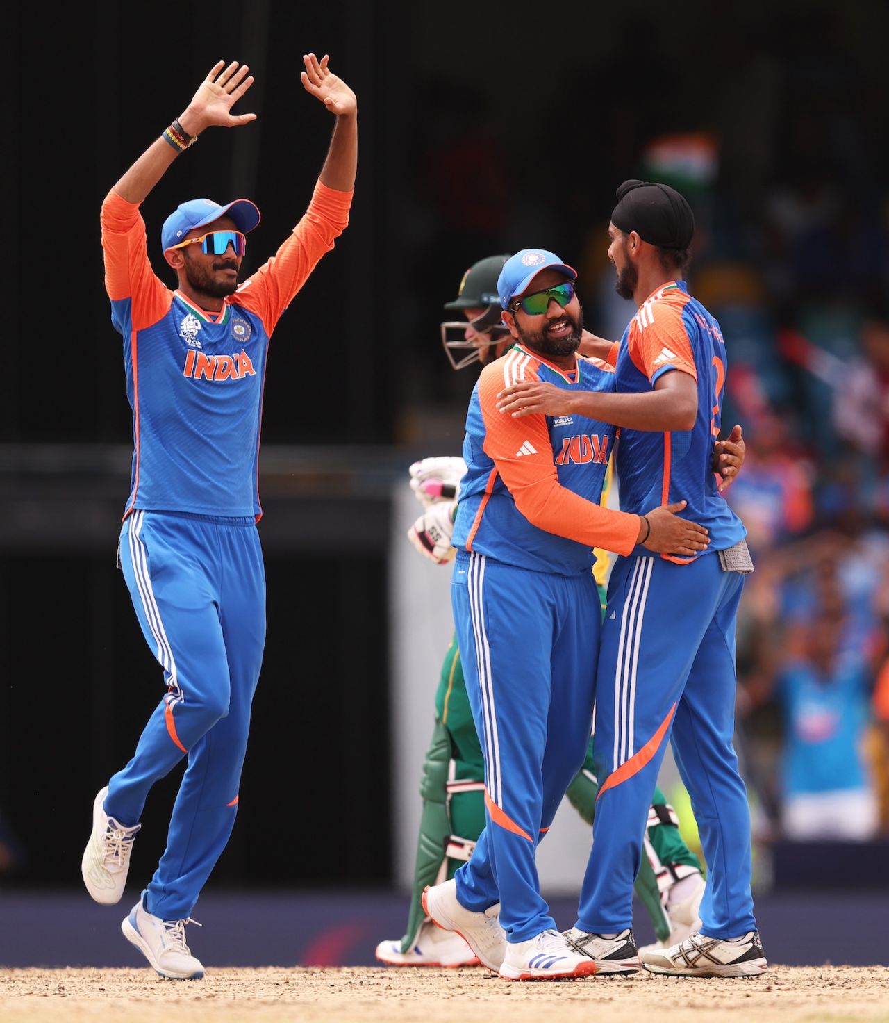 Arshdeep Singh got the massive wicket of Quinton de Kock, India vs South Africa, T20 World Cup final, Bridgetown, Barbados, June 29, 2024