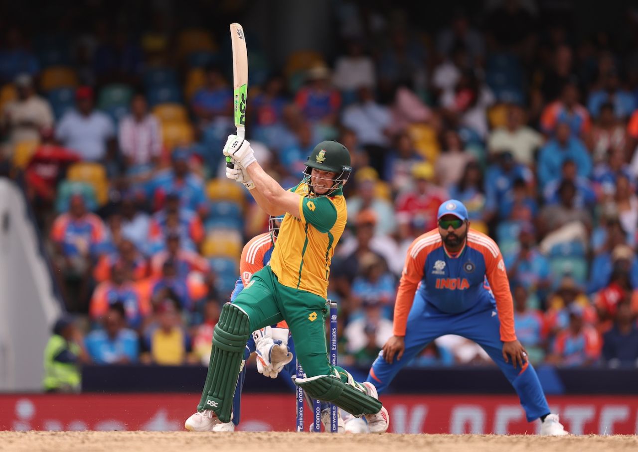 David Miller came out all guns blazing, India vs South Africa, T20 World Cup final, Bridgetown, Barbados, June 29, 2024