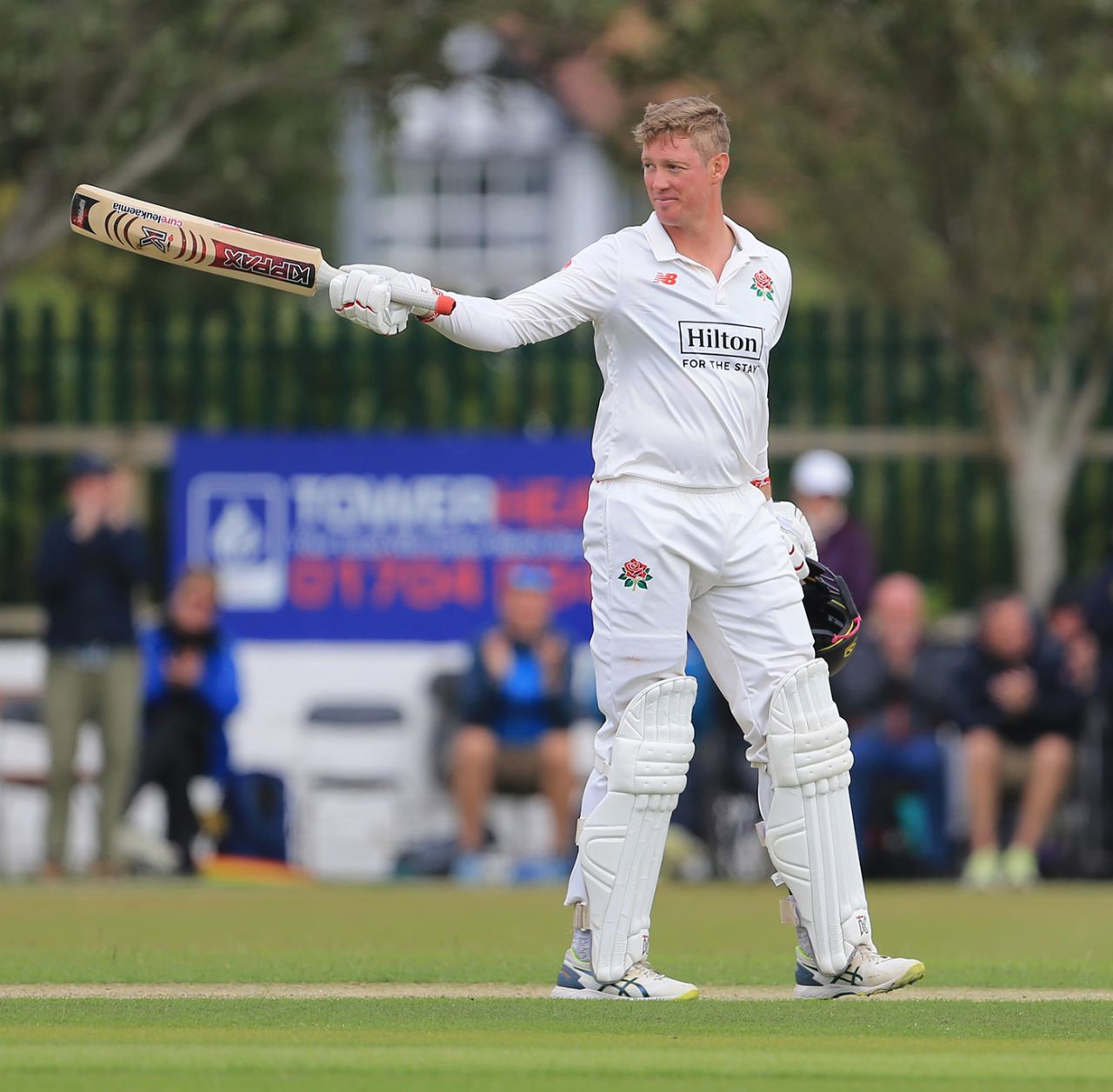 Keaton Jennings made his fourth hundred of the season, Lancashire vs Nottinghamshire, County Championship, Southport, June 30, 2024