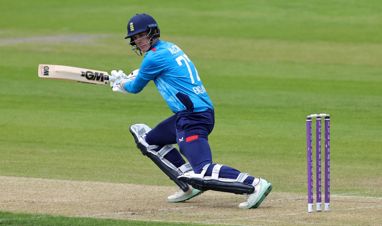 Freddie McCann made a fine 174 in the second Youth ODI, England vs Sri Lanka, 2nd Youth ODI, Chelmsford, July 1, 2024