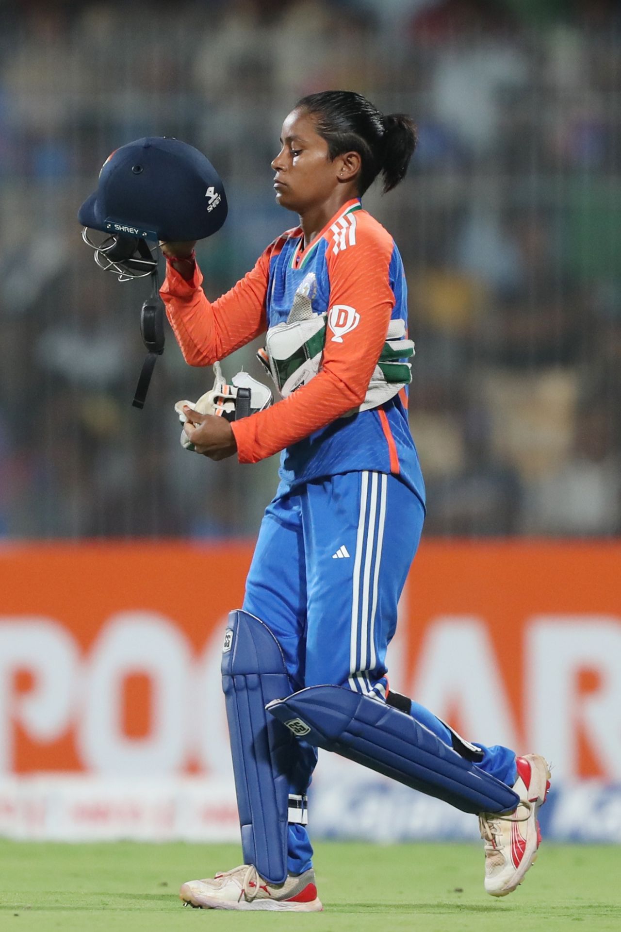 Uma Chetry replaced Richa Ghosh, India vs South Africa, 1st T20I, Chennai, July 5, 2024