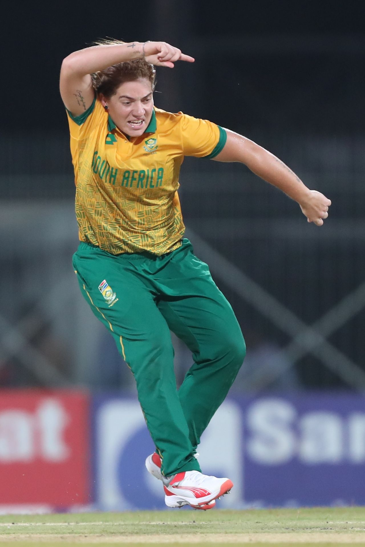 Nadine de Klerk brought an end to D Hemalatha's struggles, India vs South Africa, 1st T20I, Chennai, July 5, 2024