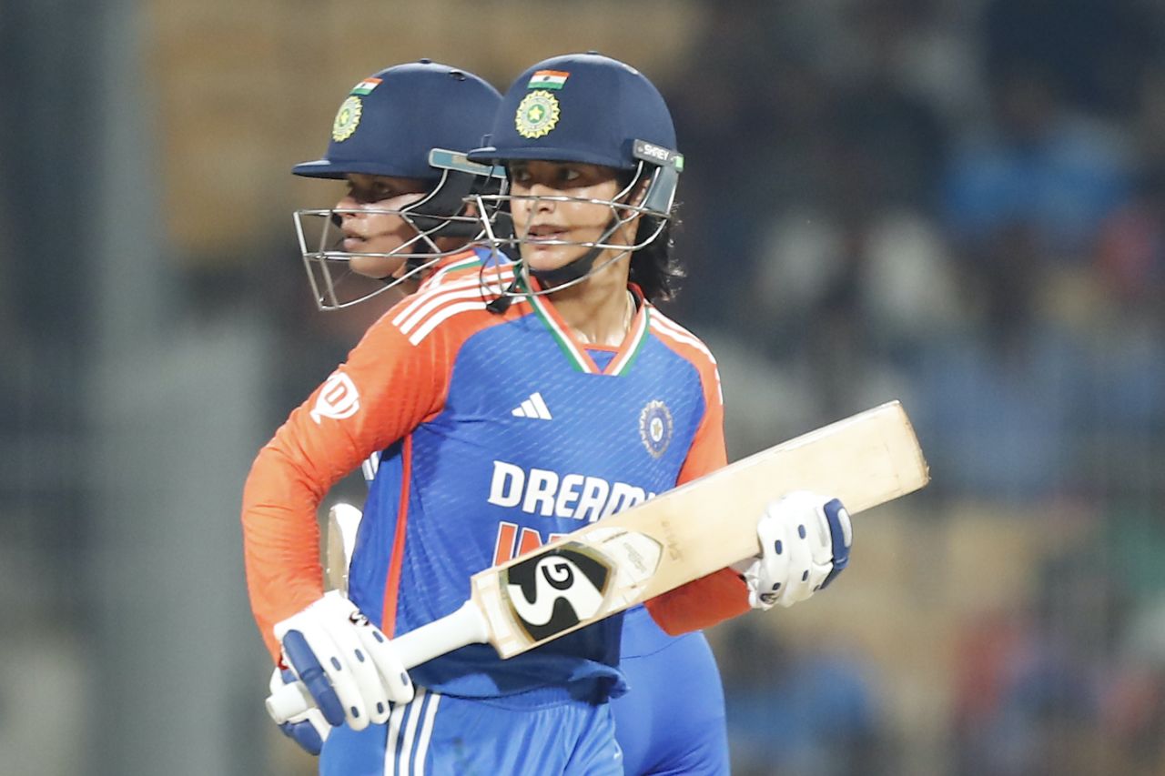 Shafali Verma and Smriti Mandhana completed a 10-wicket win, India vs South Africa, 3rd Women's T20I, Chennai, July 9, 2024