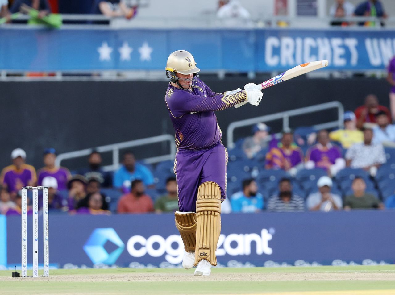 Jason Roy marshaled the top order for LA Knight Riders, Los Angeles Knight Riders vs Seattle Orcas, Dallas, MLC, July 09, 2024