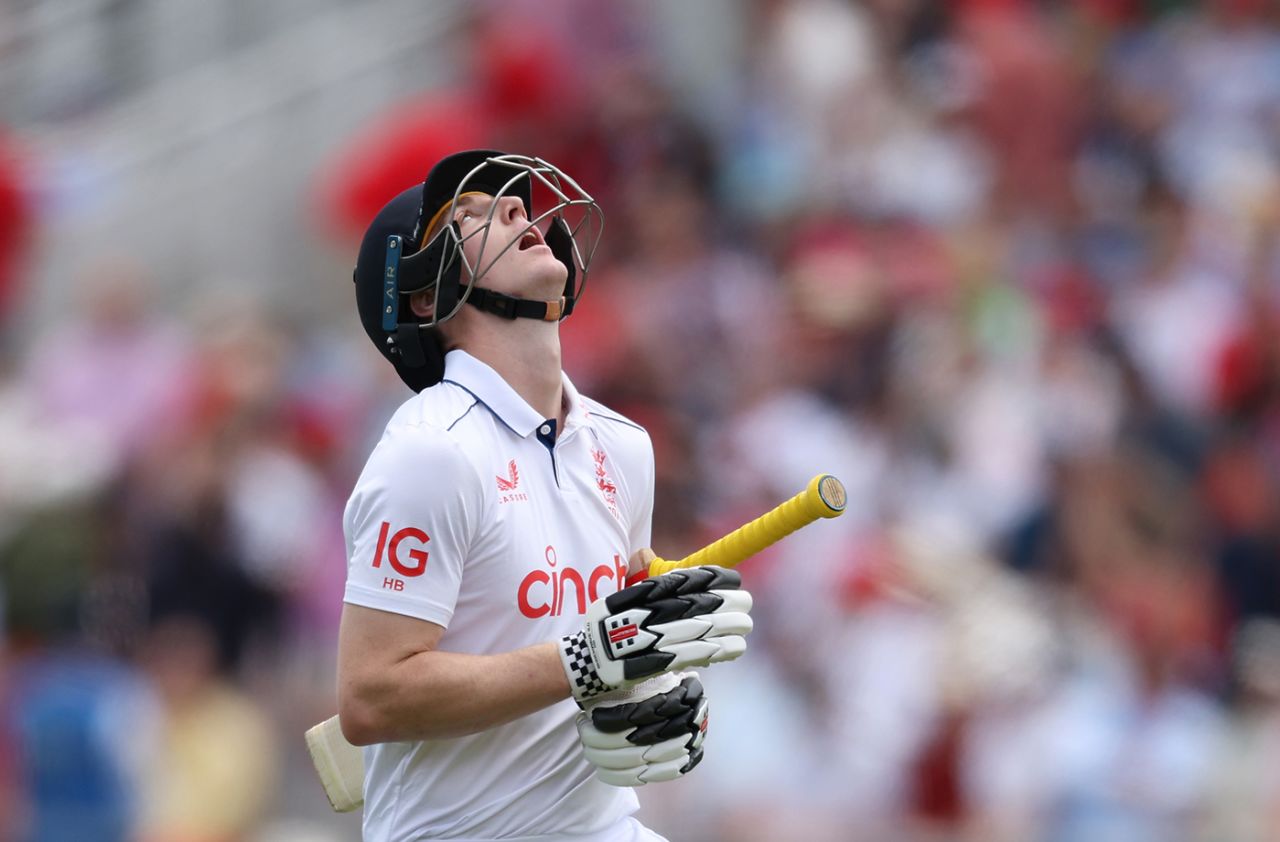 Harry Brook was furious at himself as he walked off, England vs West Indies, 1st Men's Test, Lord's, 2nd day, July 11, 2024