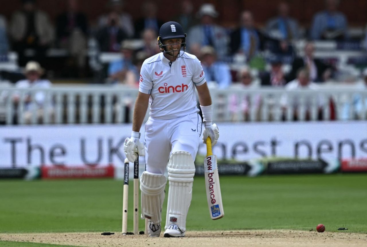 Joe Root had no answers to a Gudakesh Motie delivery, England vs West Indies, 1st Men's Test, Lord's, 2nd day, July 11, 2024