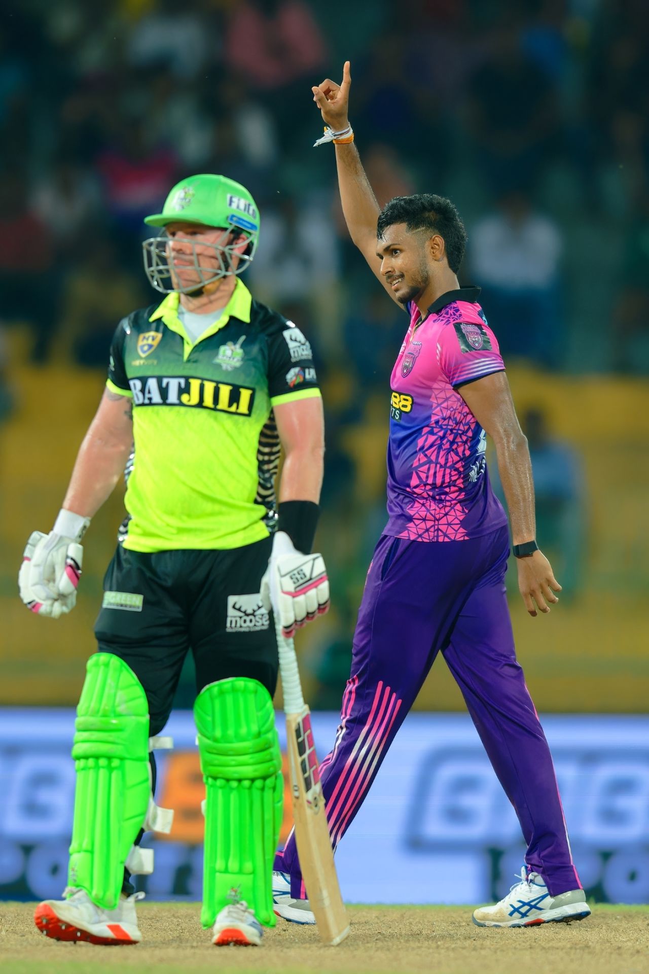 Matheesha Pathirana picked up his career-best T20 figures, Galle Marvels vs Colombo Strikers, LPL 2024, Colombo, July 15, 2024